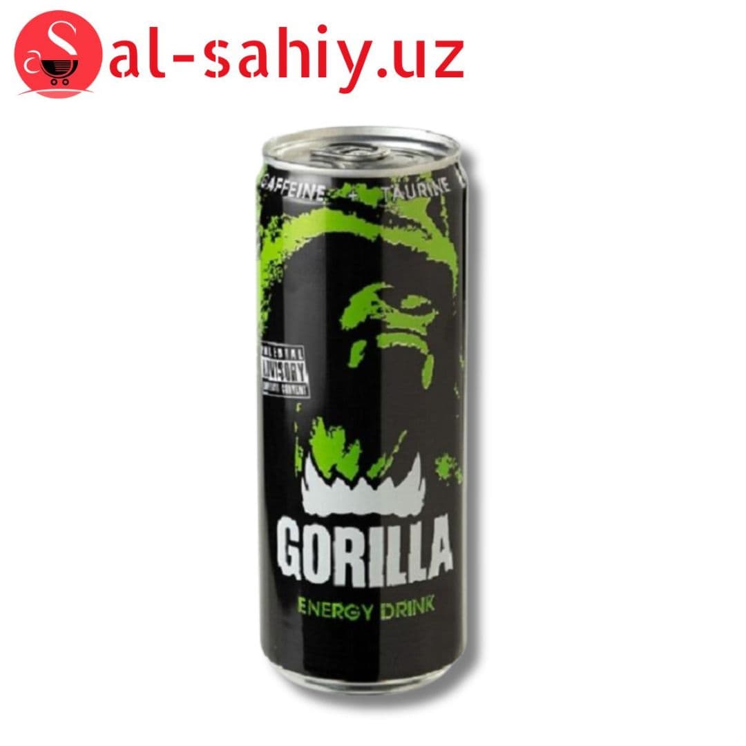 Напиток безалкогольный тонизирующий Gorilla 0.45л ж/б 24