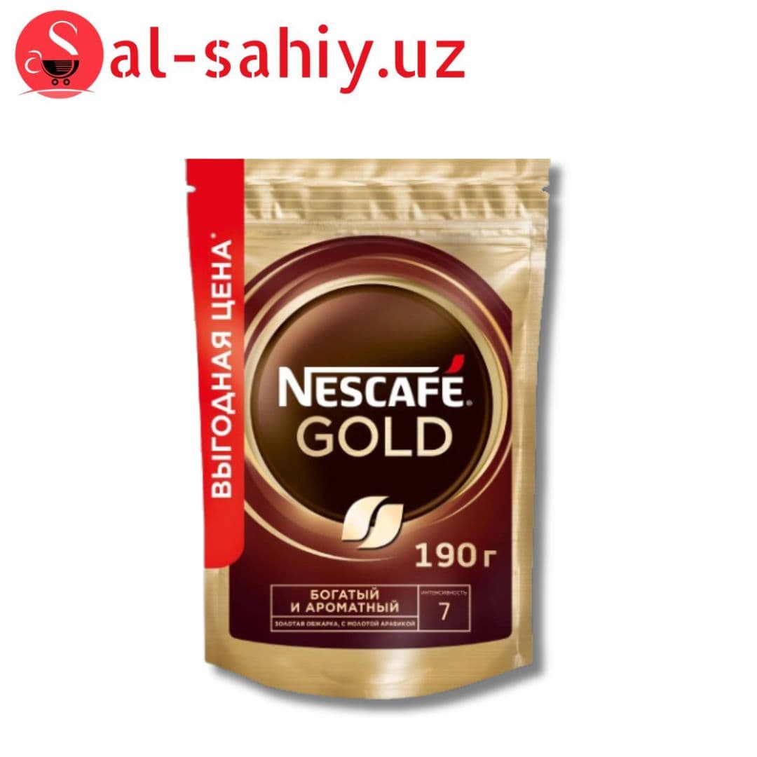 Кофе Nescafe Gold 190гр