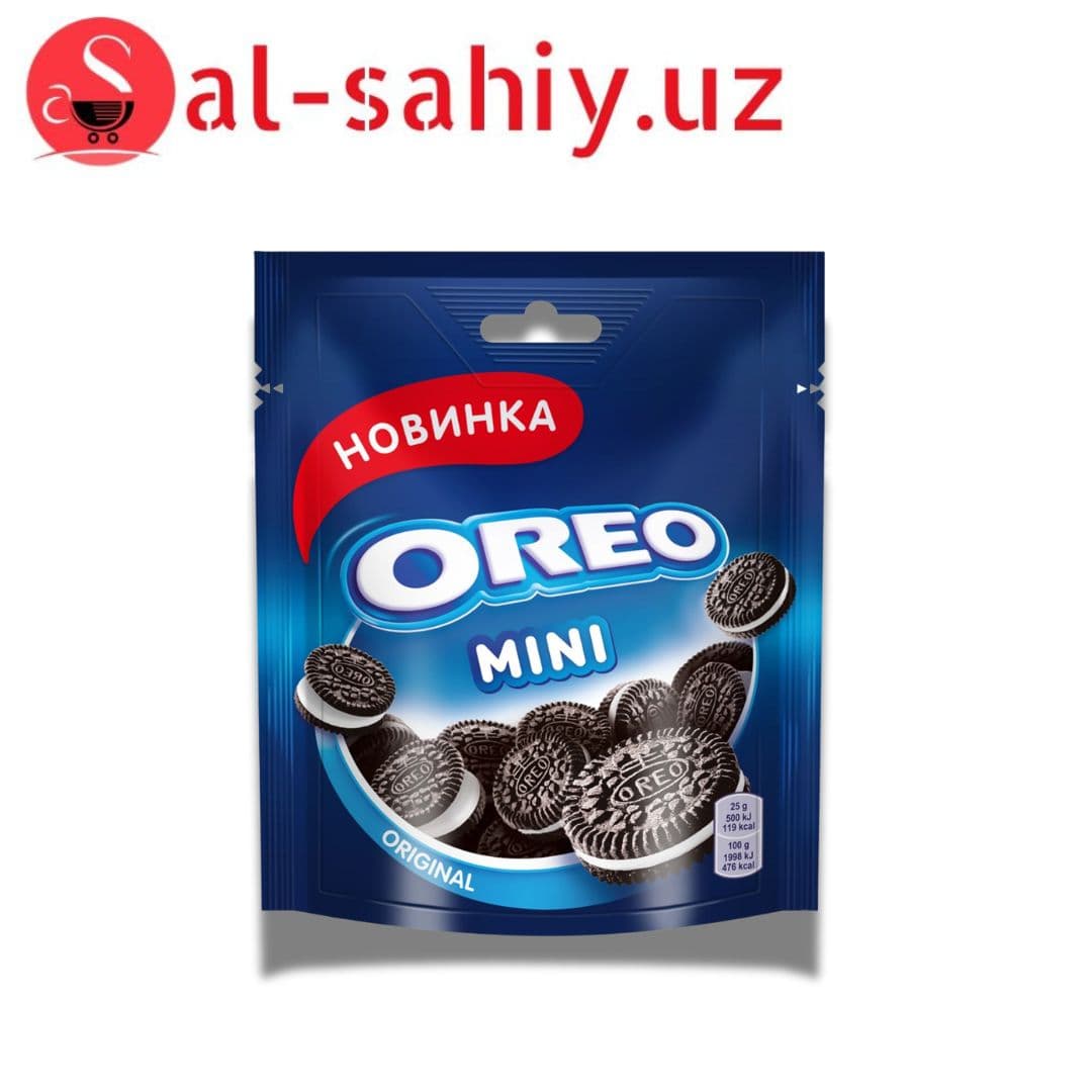 Печенье-сэндвич Oreo Mini с шоколадом и ванилью