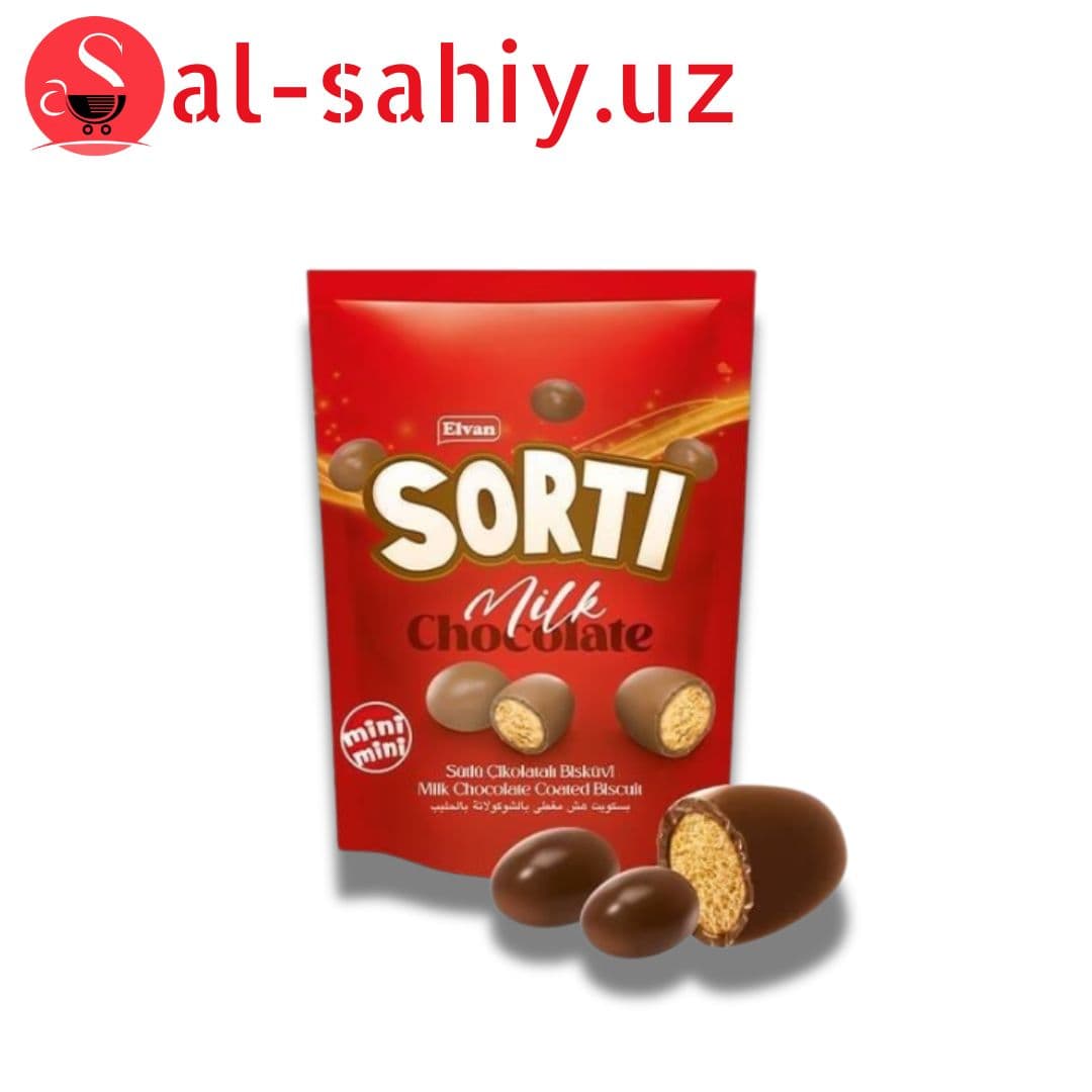 Elvan Sortı 150 gr Milk Chocolate Bisküvi Draje