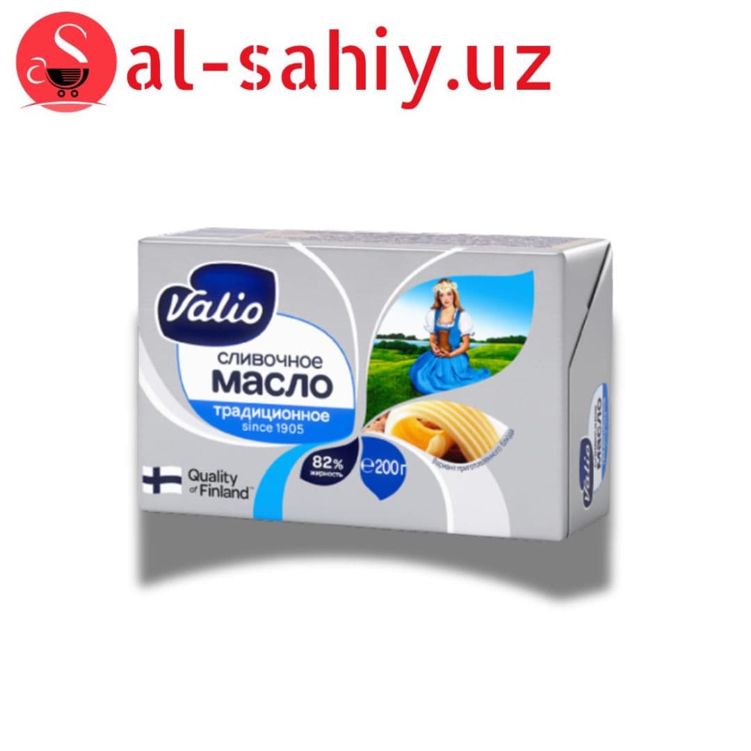 Сливочное масло традиционное Valio 200г