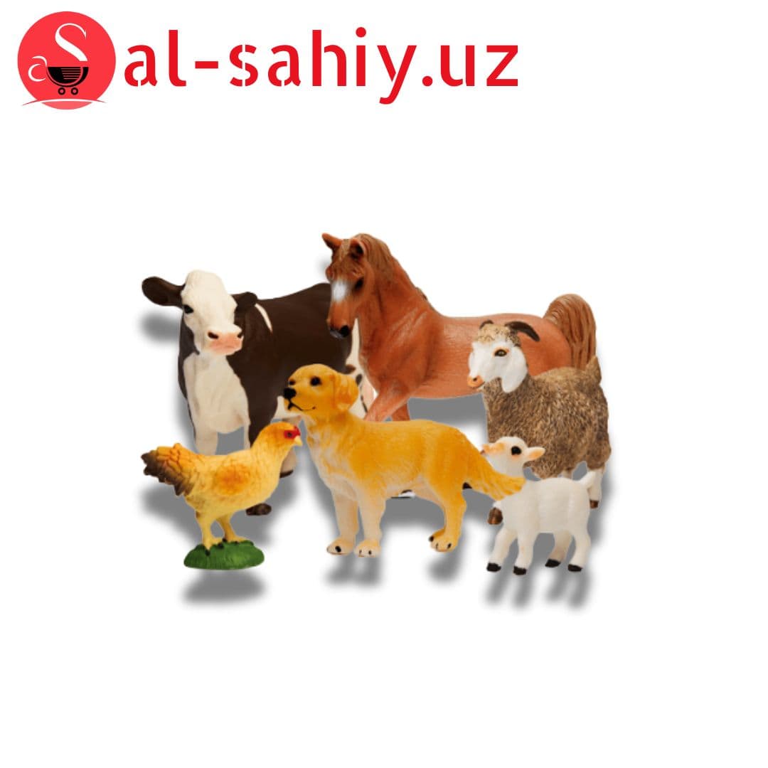 Игрушка Домашние животные Farm set Static Sound Series 1шт