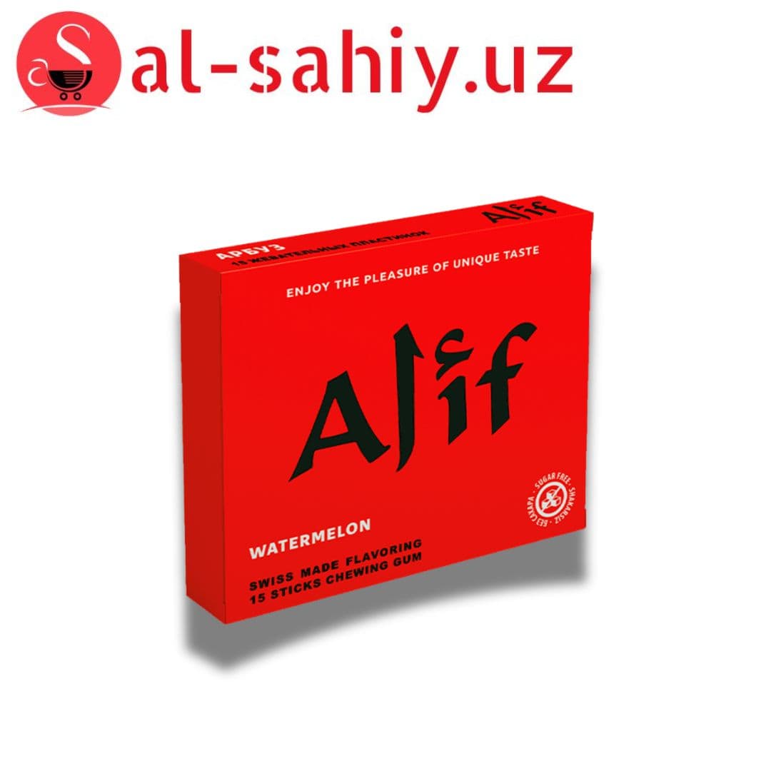 Жевателная резинка ALIF  "WATERMELON"