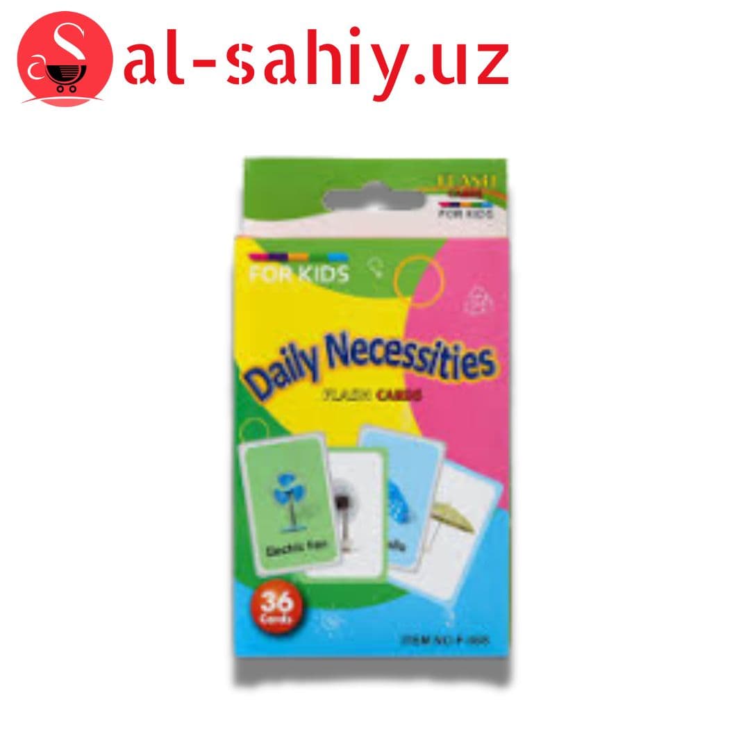 Флэш-карточки Daily Necessities 36 цвет