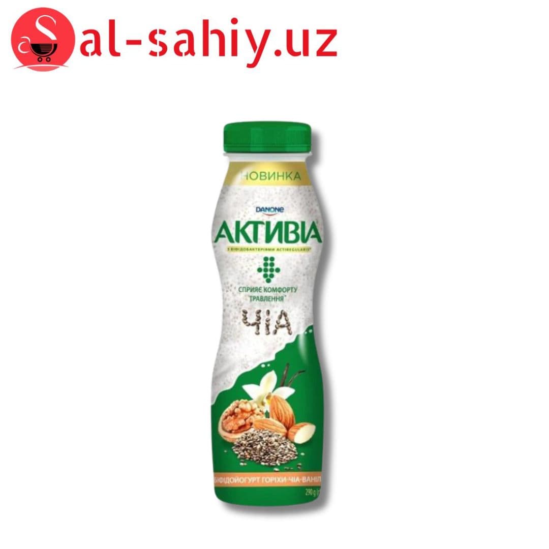ACTIVIA DRINK Персик Орехи Ваниль  270гр