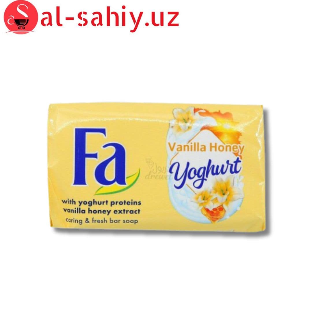 Мыло Fa Yoghurt Vanilla Honey W/ Yoghurt Protein Cream Bar Soap 175g
