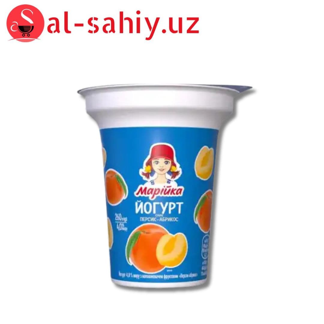 Йогурт 1,2 % 260 гр апельсын