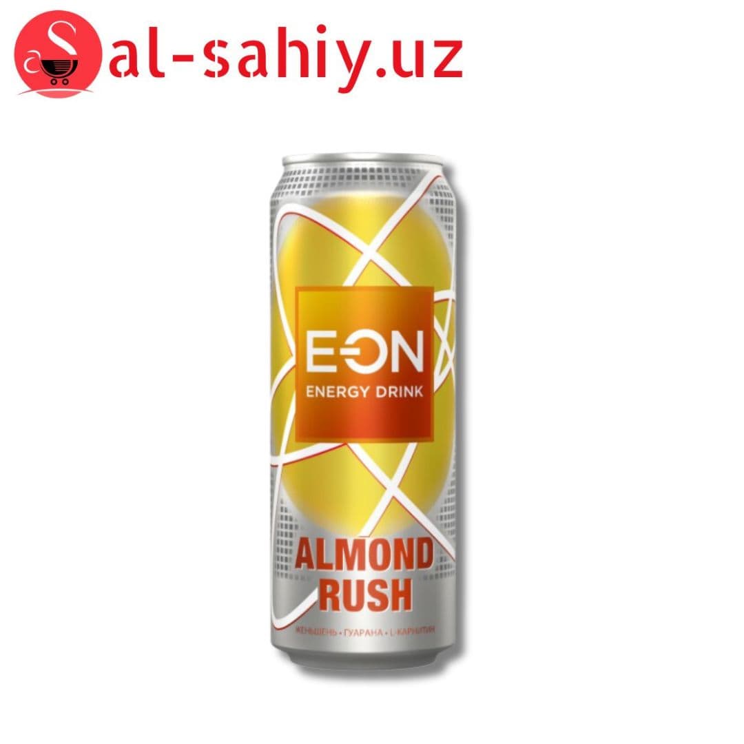 Энергетик E-ON ALMOND RASH ж/б 450мл