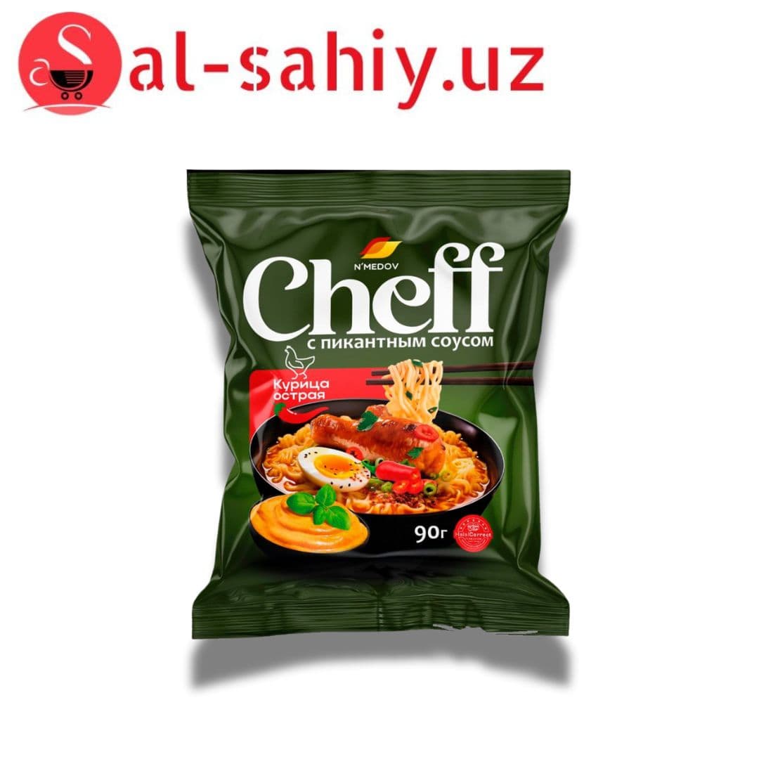 Cheff с пикантным  соусом  куриный острый 90гр