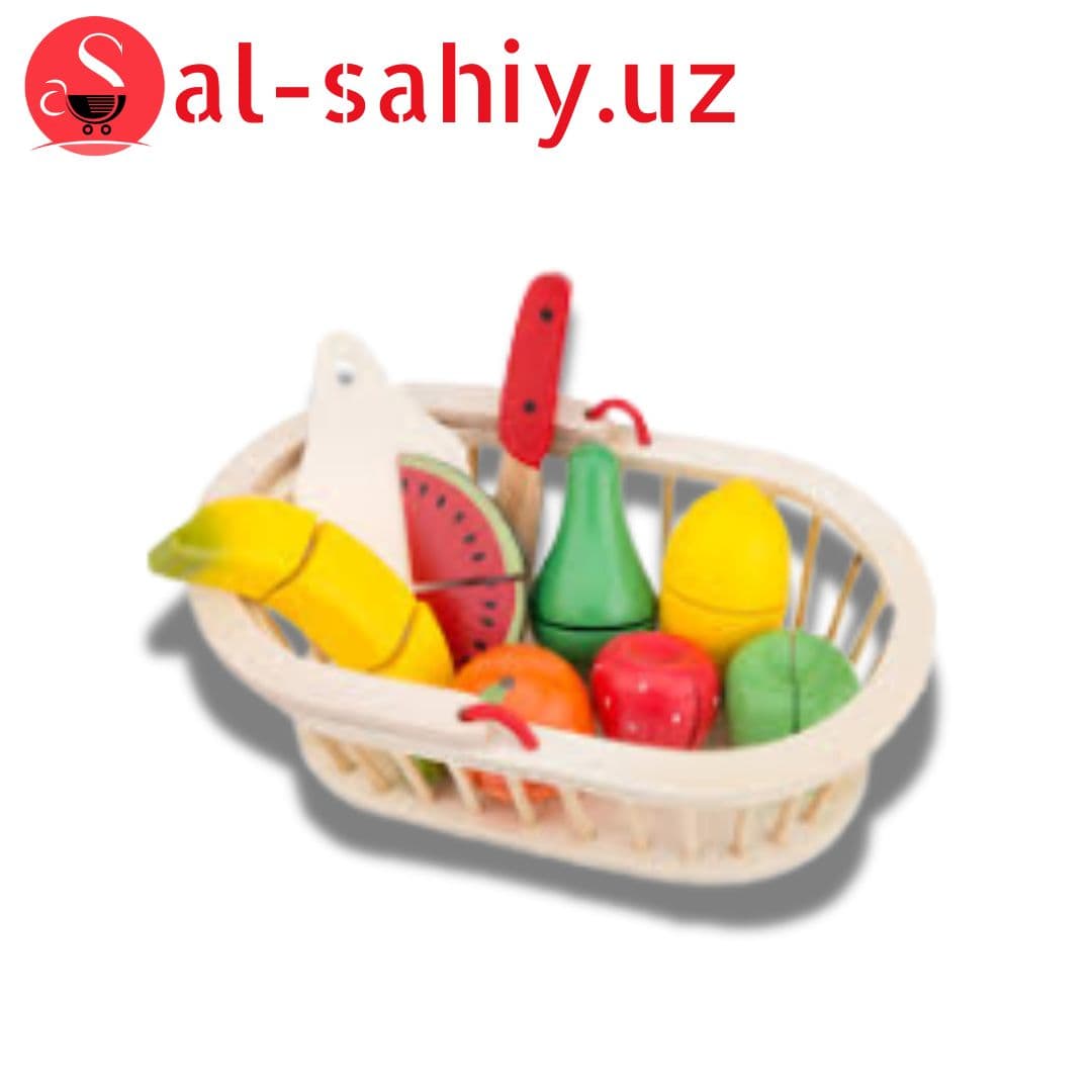Игровый набор Корзинка с фруктами (supermarket aravacha)