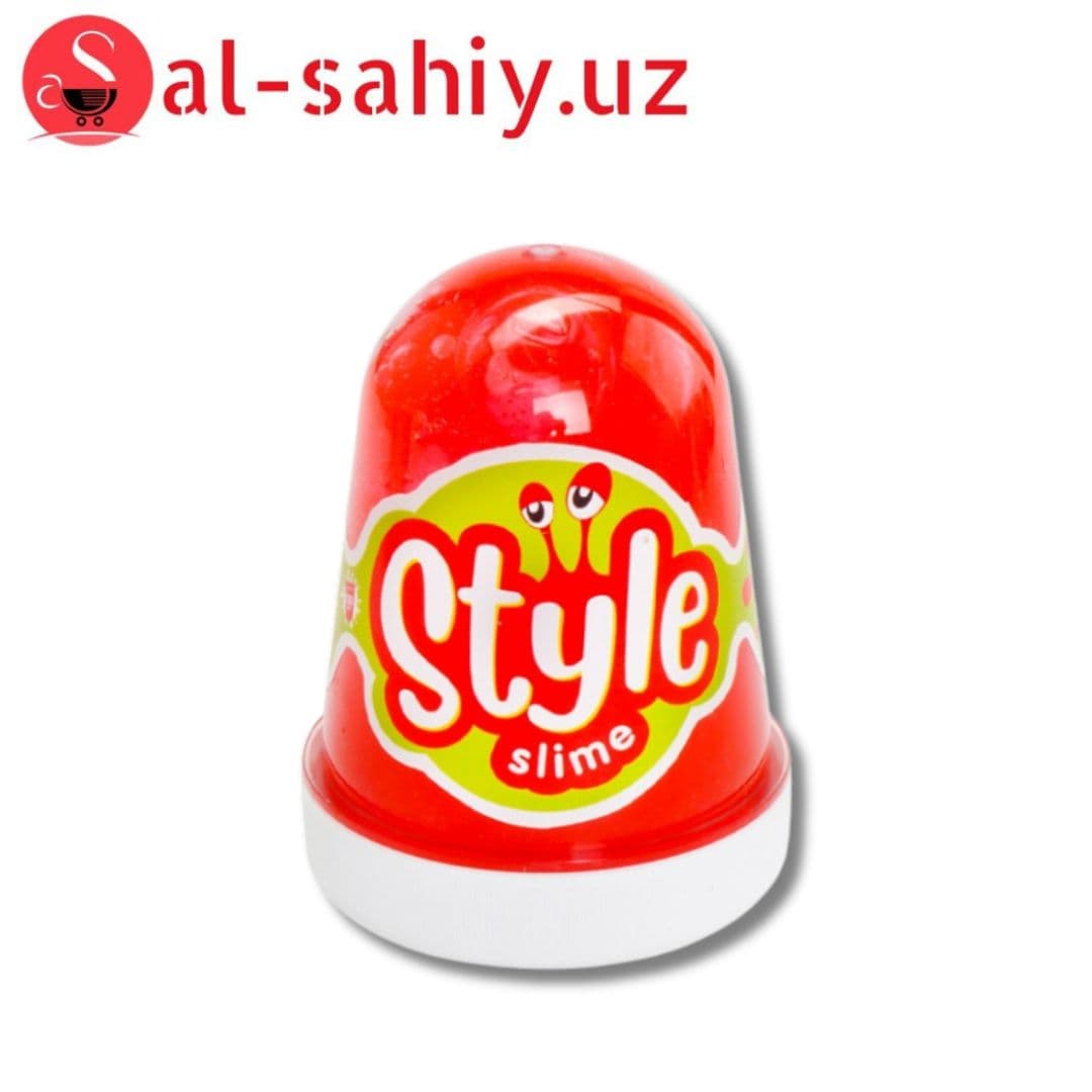 STYLE SLIME "Красный с ароматом клубники" 130мл