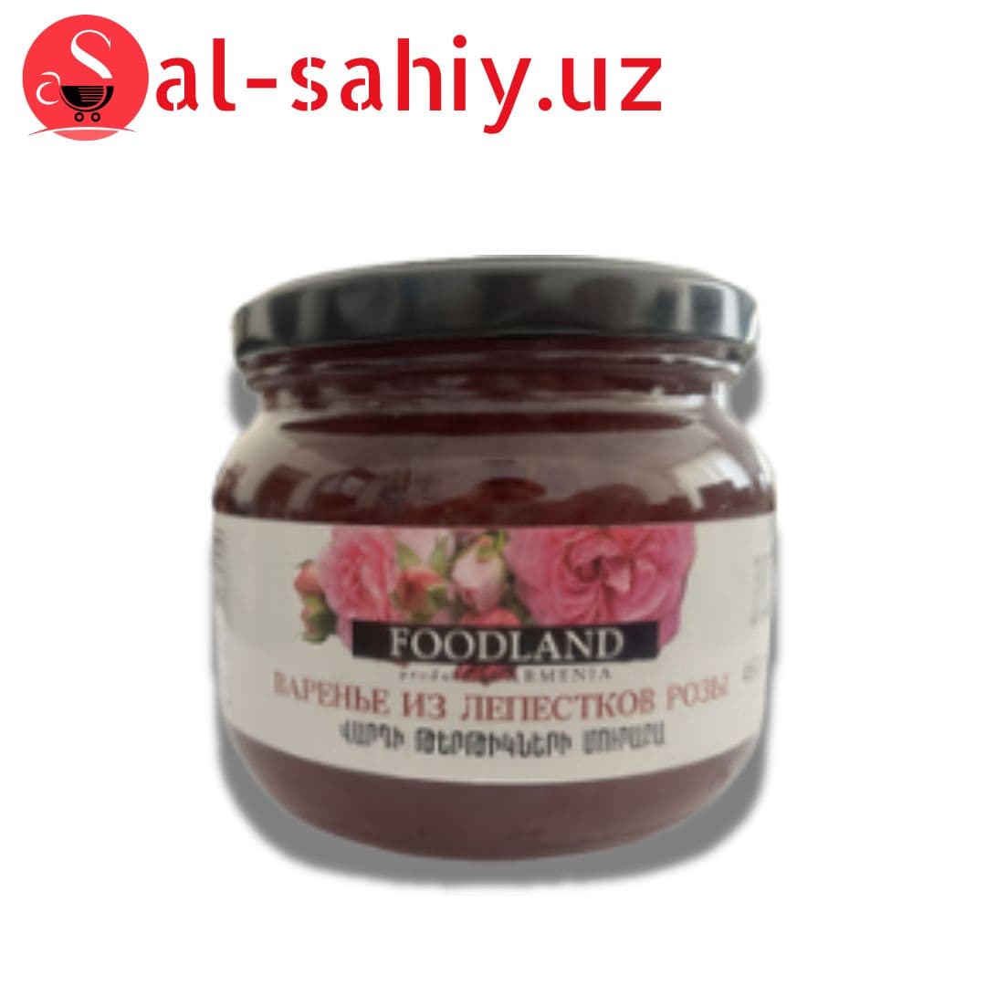 Варенье  из лепестков розы  "Foodland"  460гр