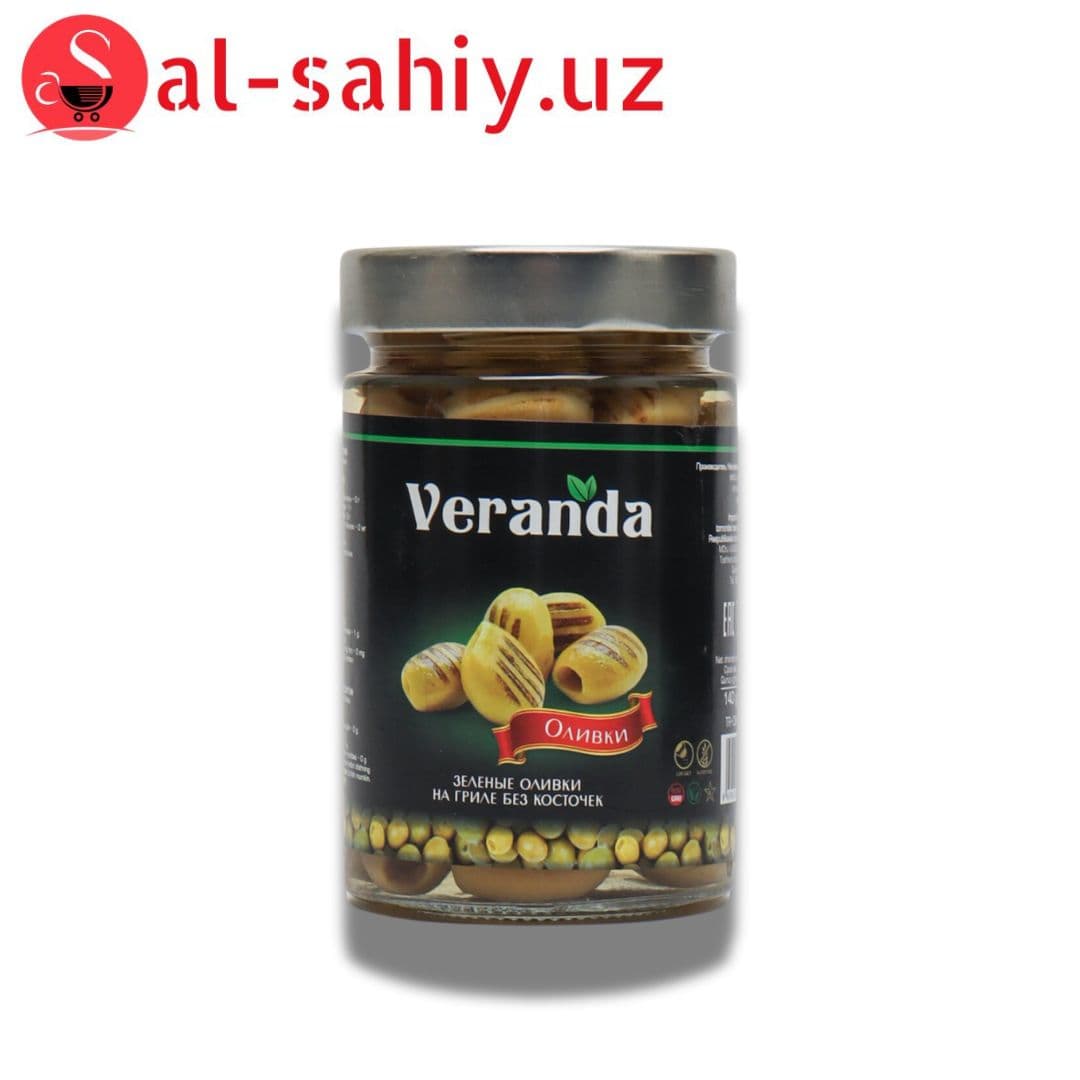 VERANDA Оливки с косточкой 350гр
