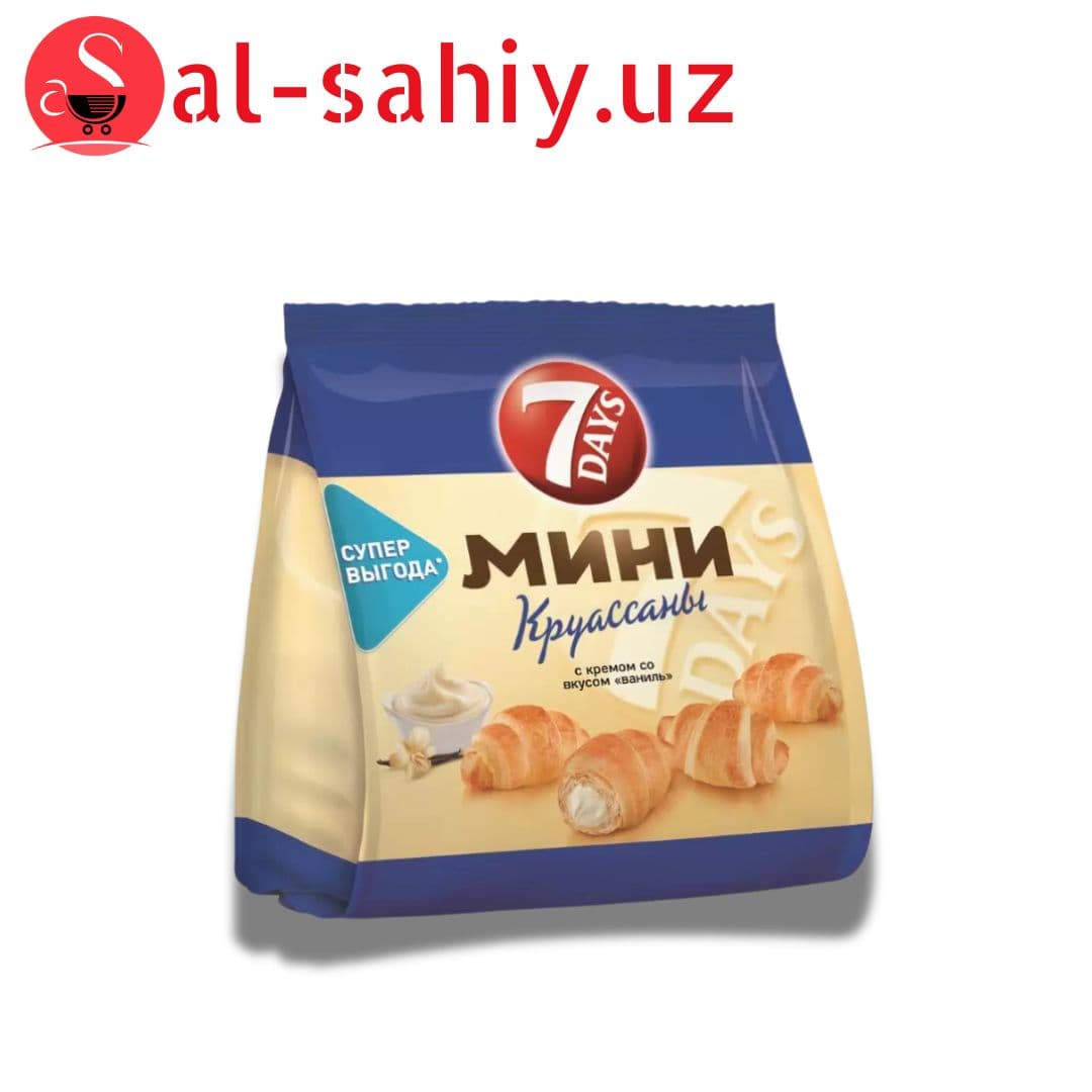 Мини-круассаны 7DAYS Ваниль (105 гр)