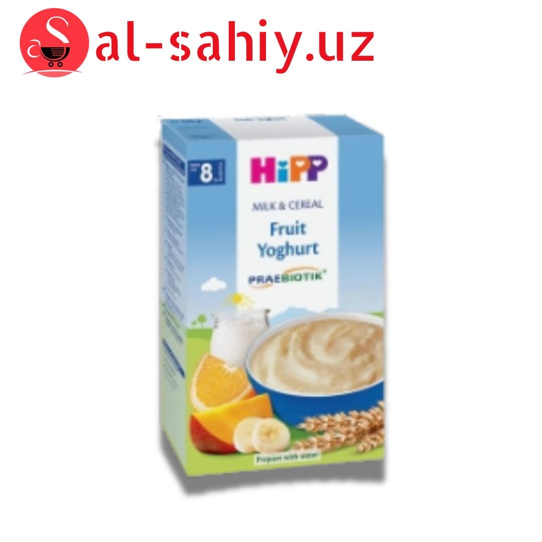 Каша HIPP Fruits Yoghurt 250гр