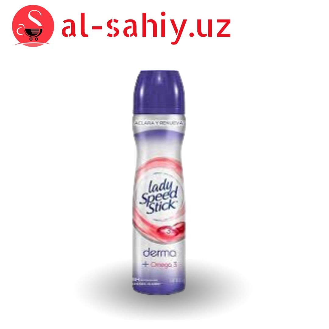 Дезодорант Спрей Lady Speed Stick drema + омега Е 150мл