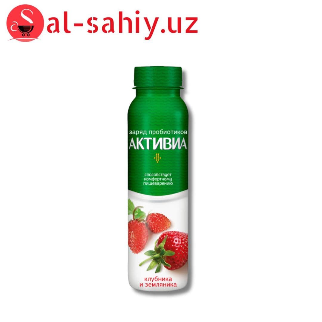 ACTIVIA DRINK Клубника-Земляника пить. 290гр