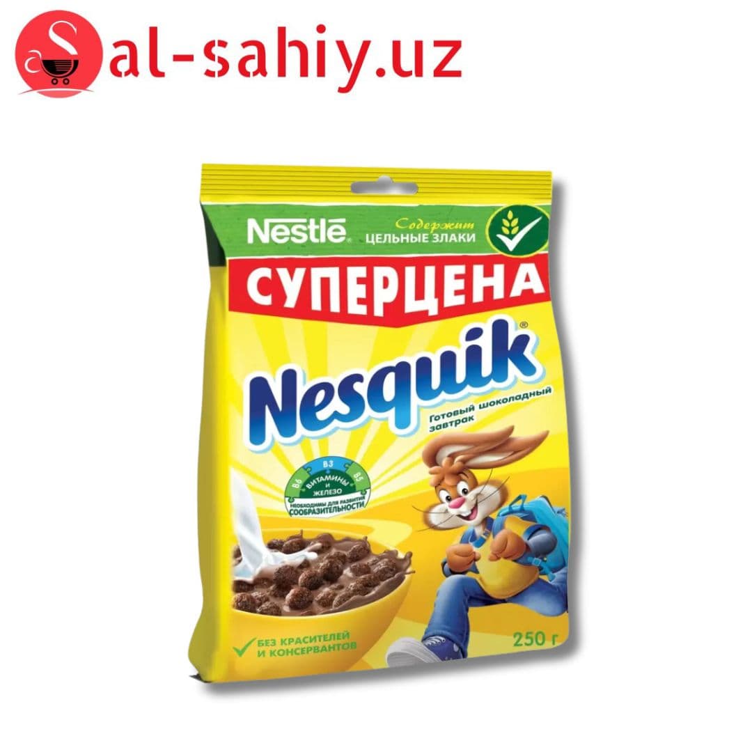 Nesquik Готовый шоколадный завтрак 250ГР (Cereal)