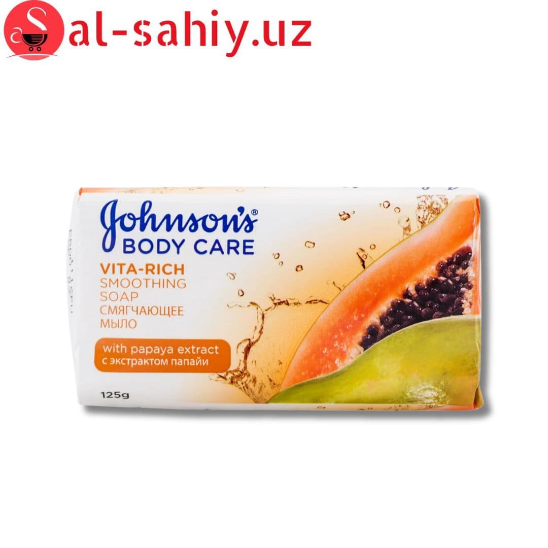 Мыло Johnson`s 125гр персик