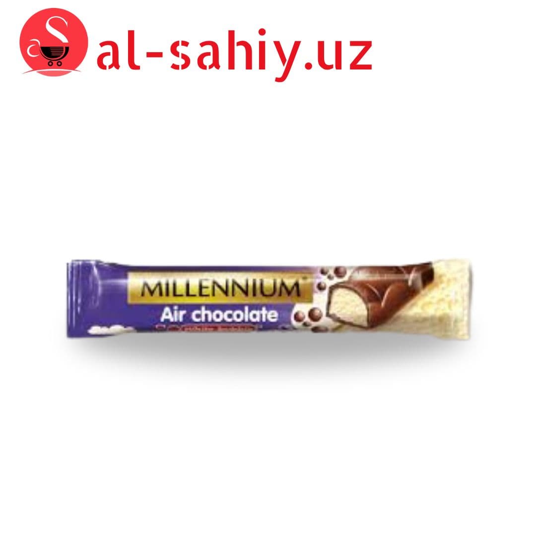MILLENNIUM Air chocolate - Milk bubble 32гр