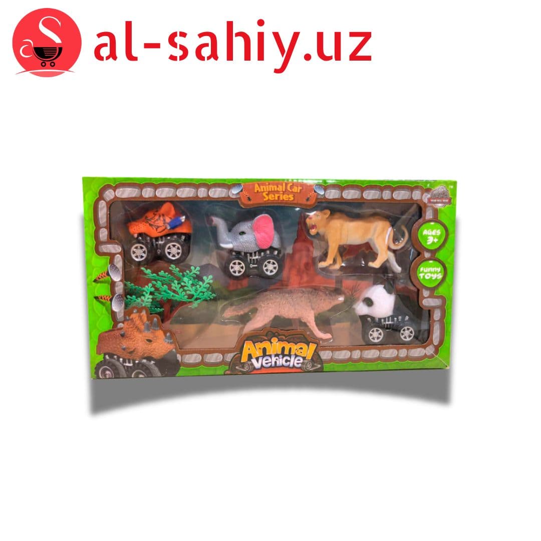 Игрушка набор животных Funny puzzle animal seies