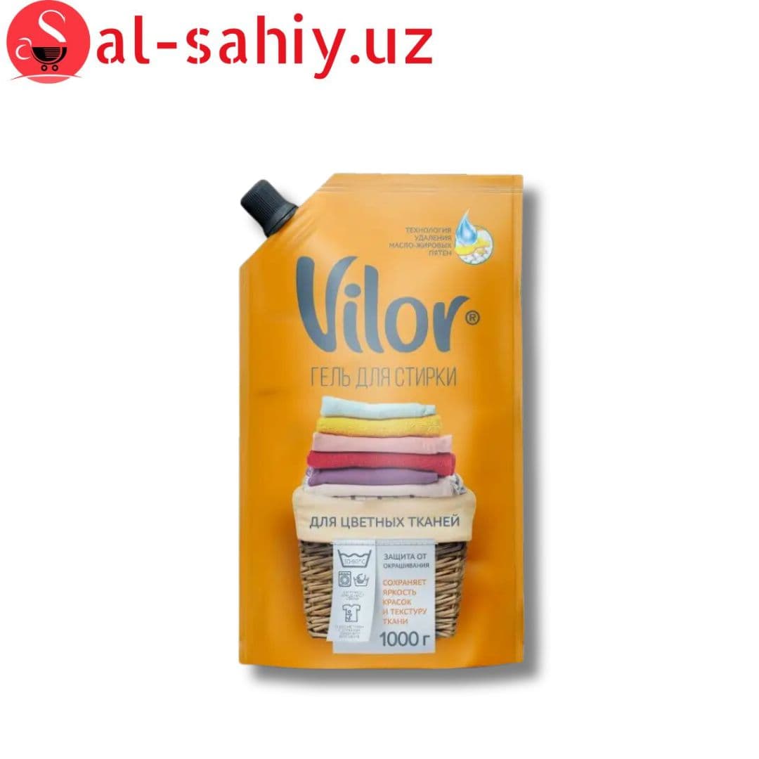 Гель для стирки Vilor Color для Цветных тканей (1 л)
