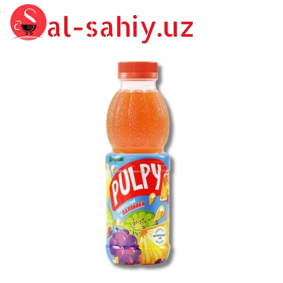 Напиток PULPY "Виноград & Яблока" 0,45л