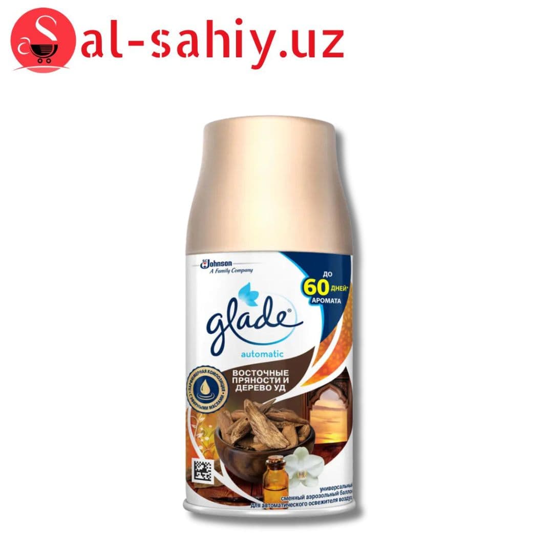 Баллон Glade Восточные пряности и дерево уд 269 мл