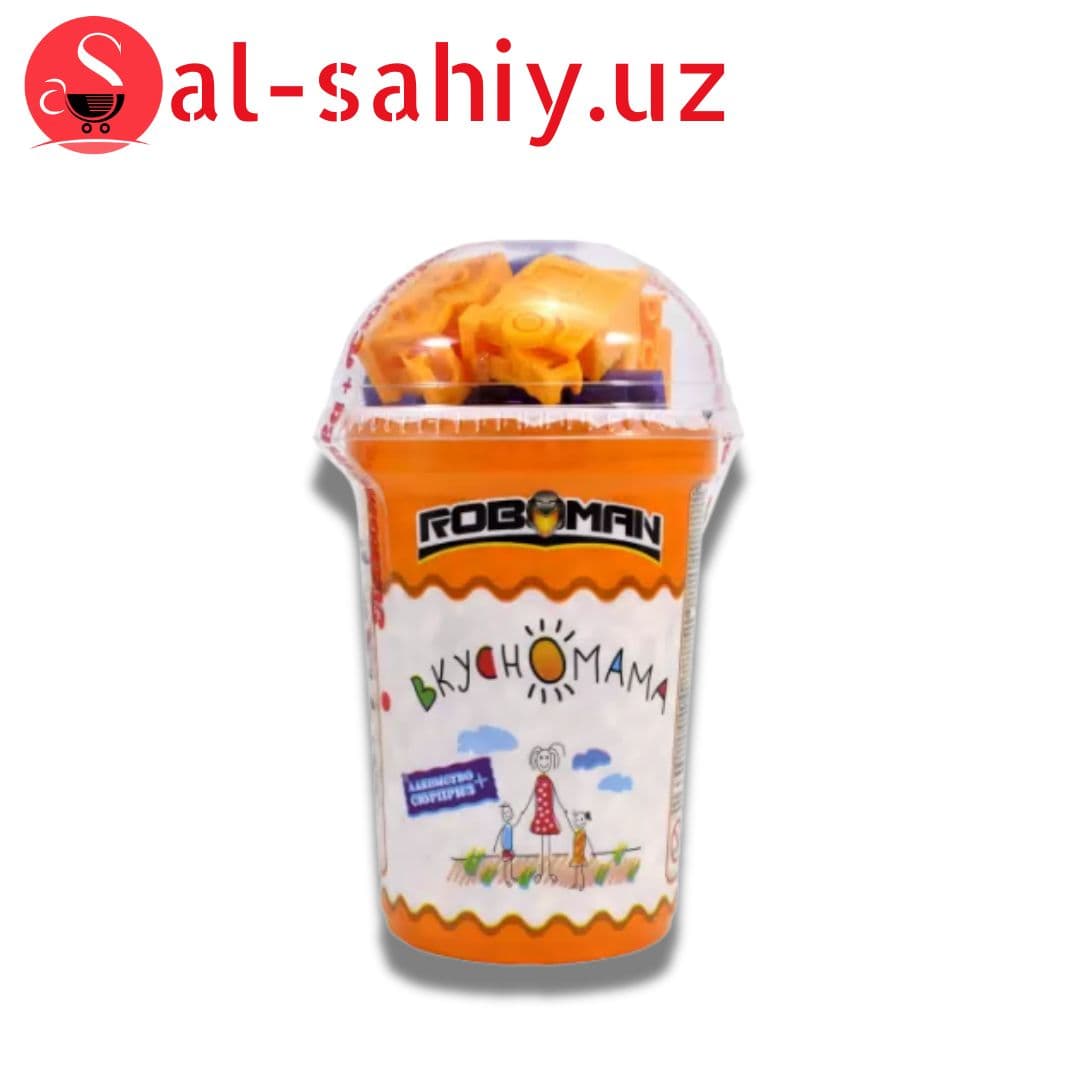 Воздушный рис "Roboman" с игрушкой Вкусномама, 70г