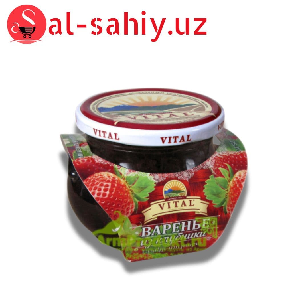Варенье из клубники с вишней 500гр Picolla