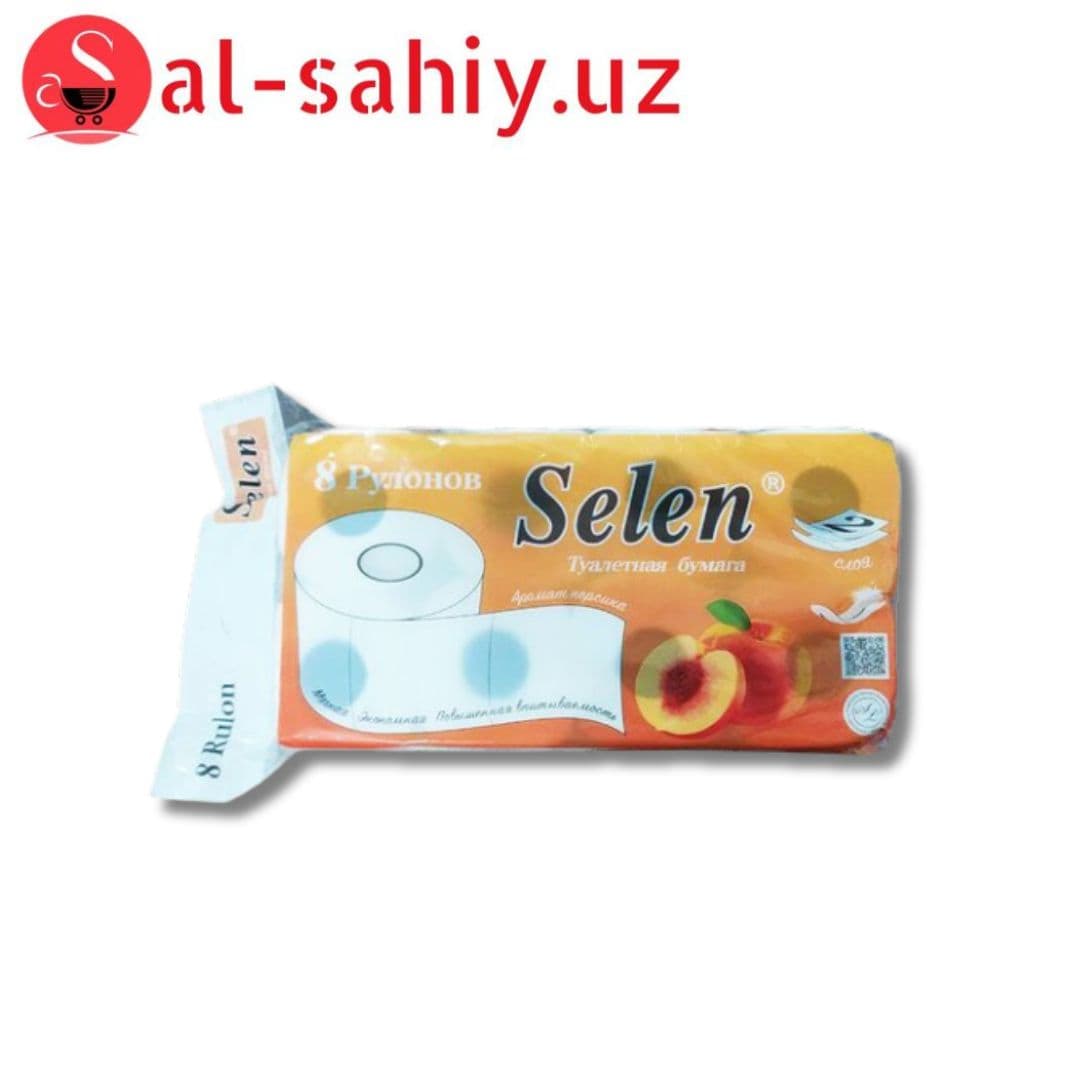 Туалетная бумага Selen Персик