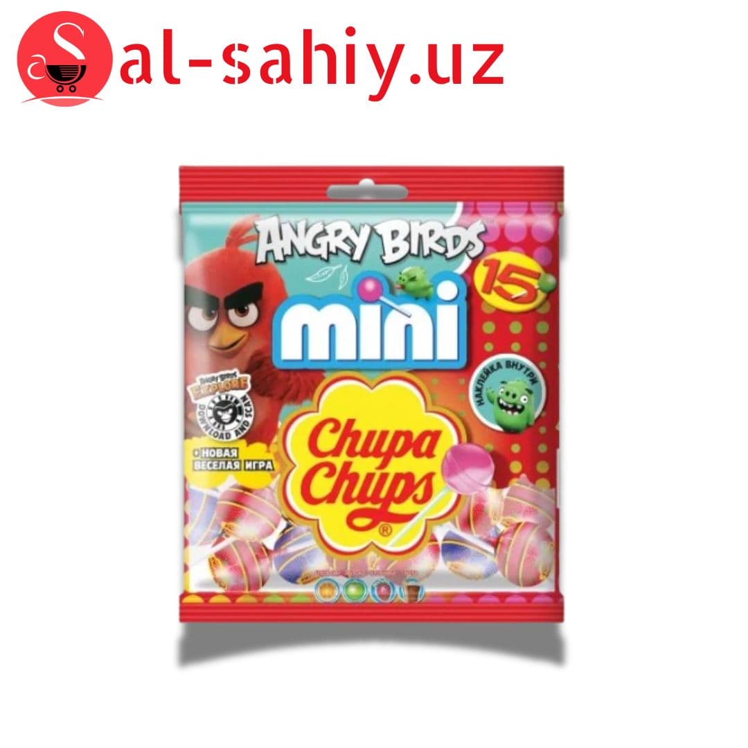 Chuppa Chups ANGRY BIRDS 15 в пакетиках