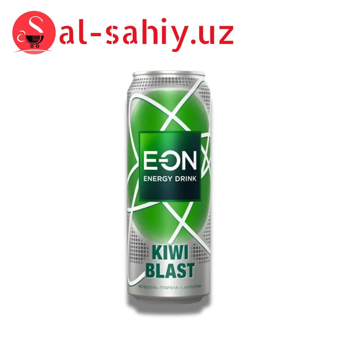 Энергетический напиток E-ON Kiwi Blast 0,45 л ж/б