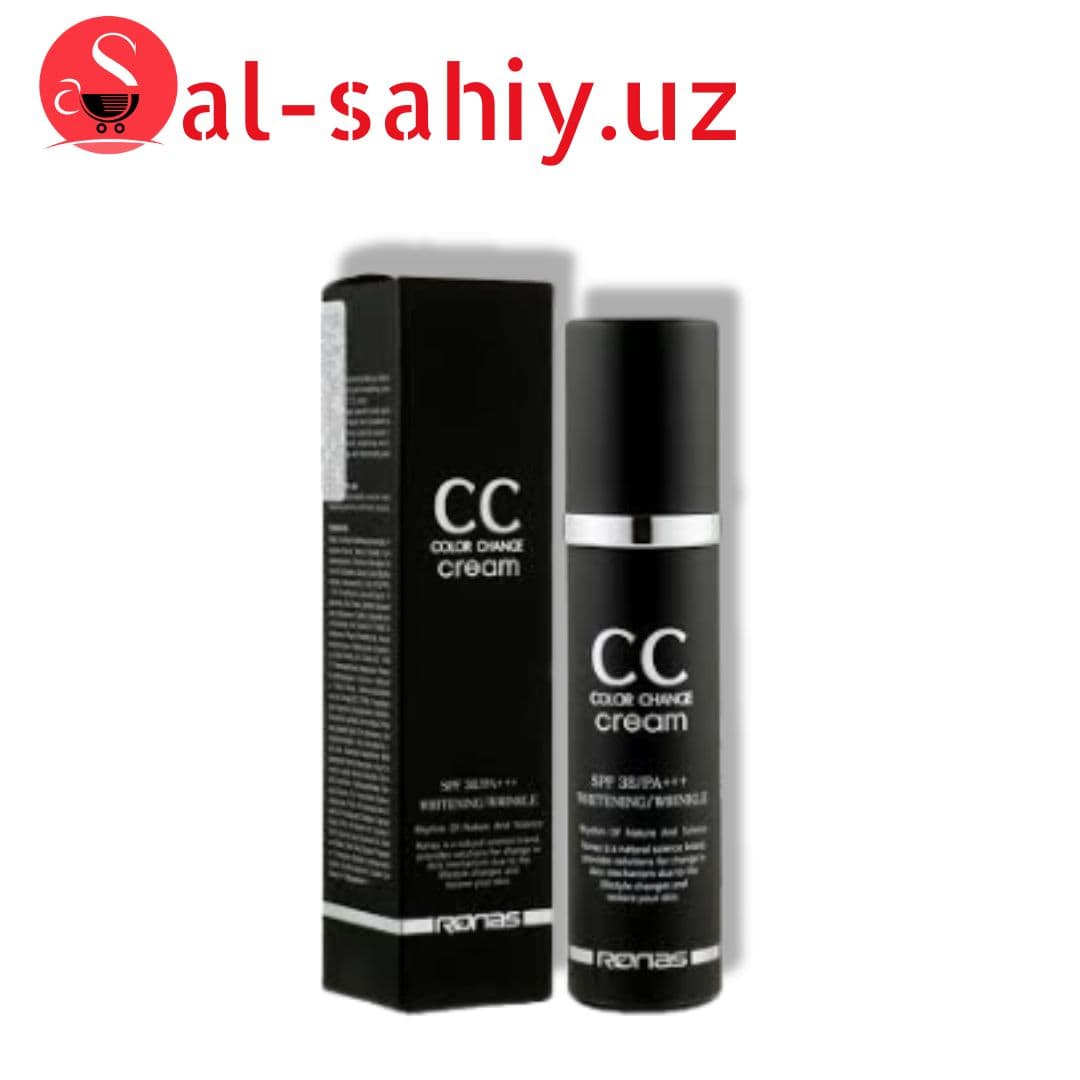Ronas CC Color Change Cream SPF38 PA+++ - СС крем подстраивающийся под цвет кожи