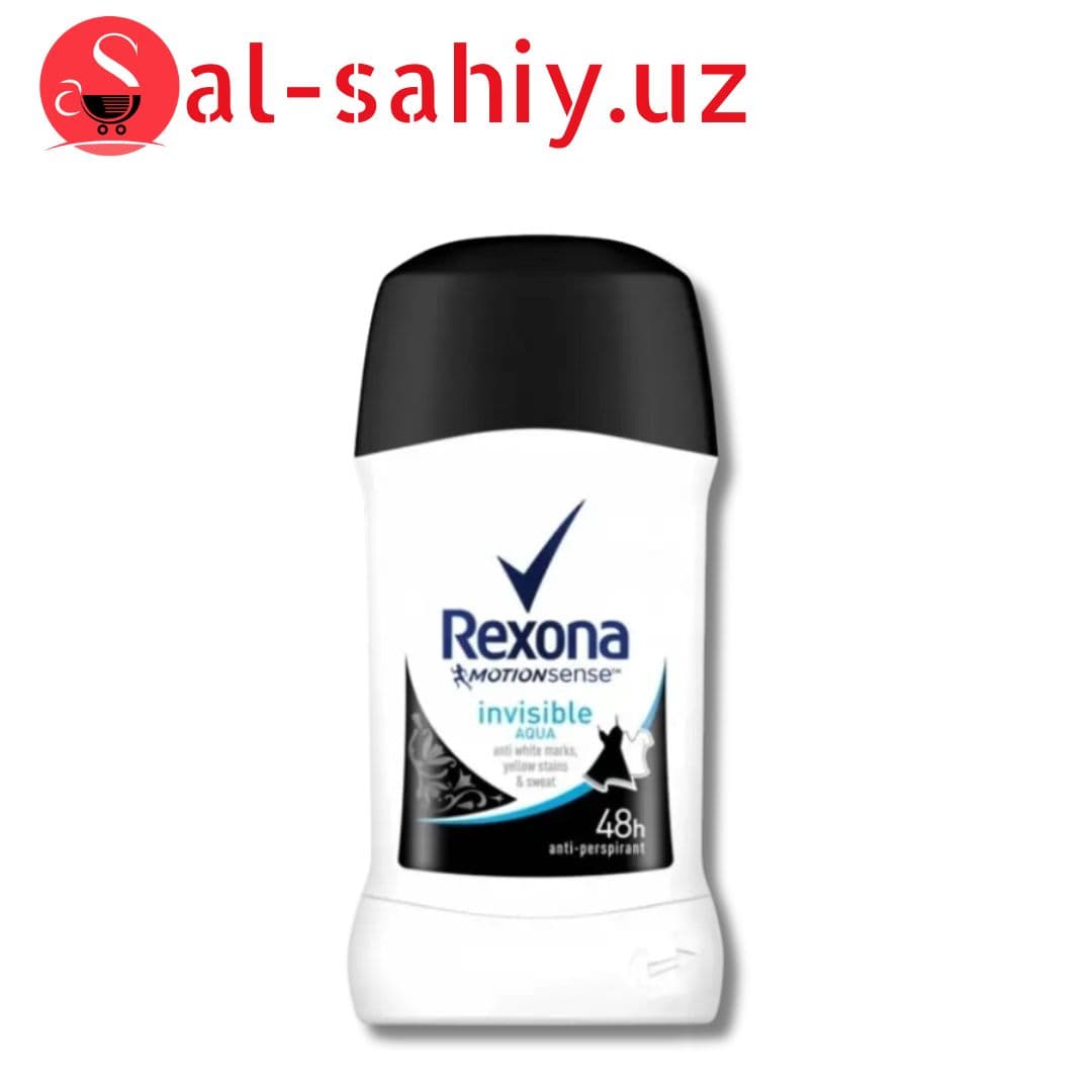 Антиперспирант стик Rexona женский Invisible Aqva 40 мл