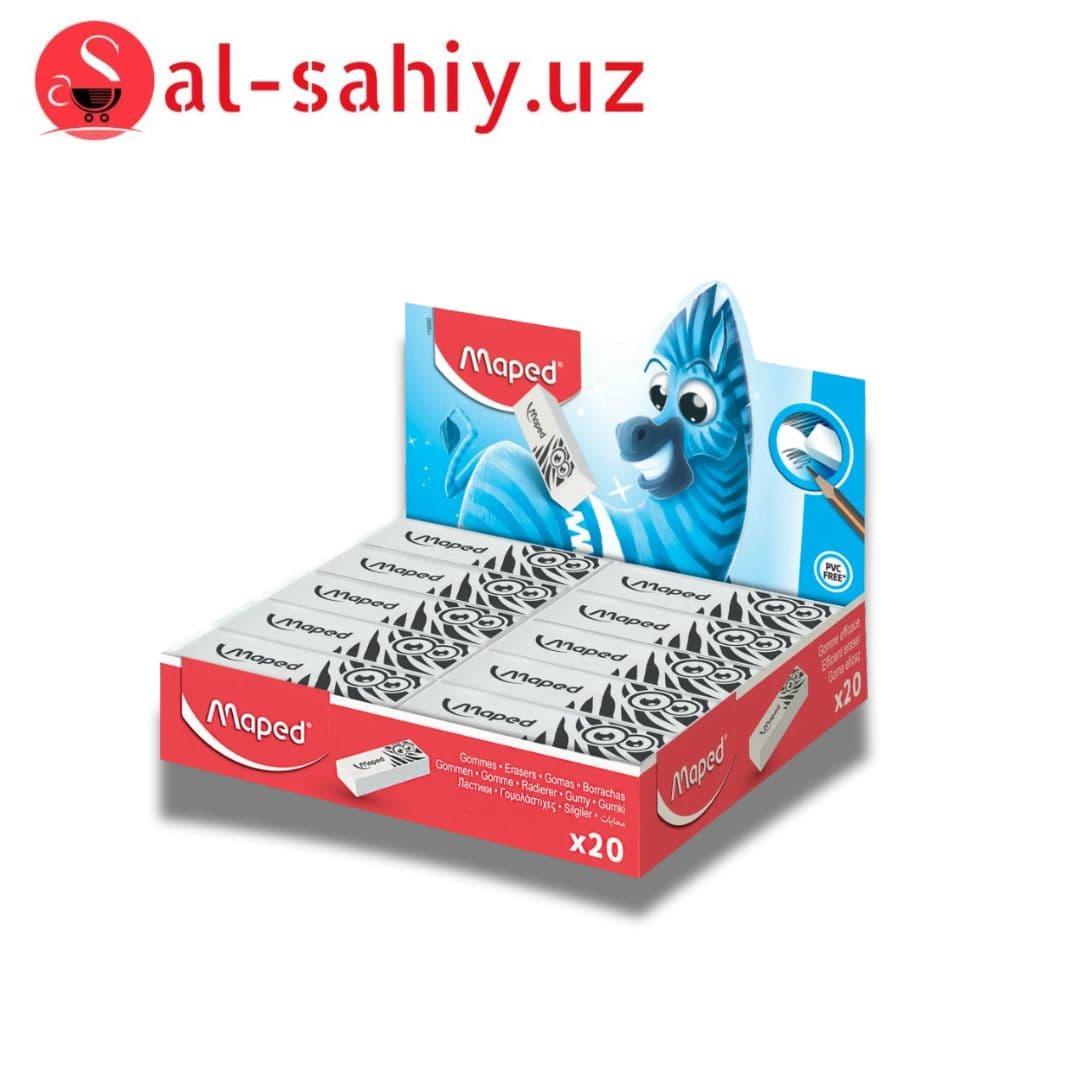 Ластик Hatber Eraser maped