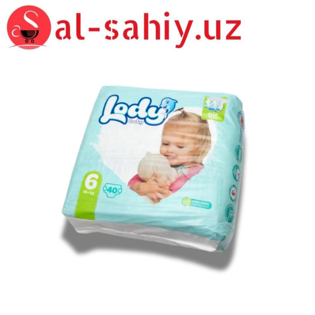 Памперс Lady №6  40шт