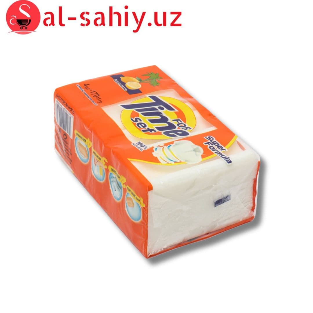 Мыло Time sef lemon 4 шт 220 гр