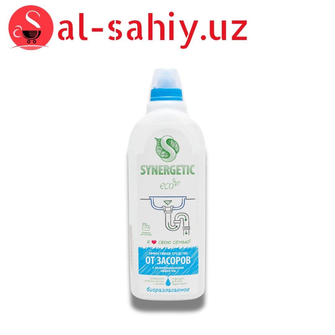 Средство для устранения засоров Synergetic 1л