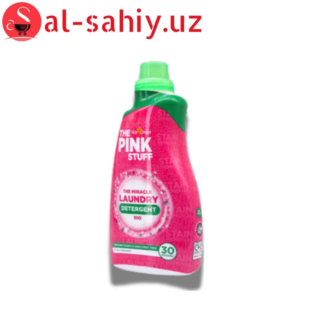 Гель для стирки Pink Stuff Bio 960 мл 30 циклов стирки