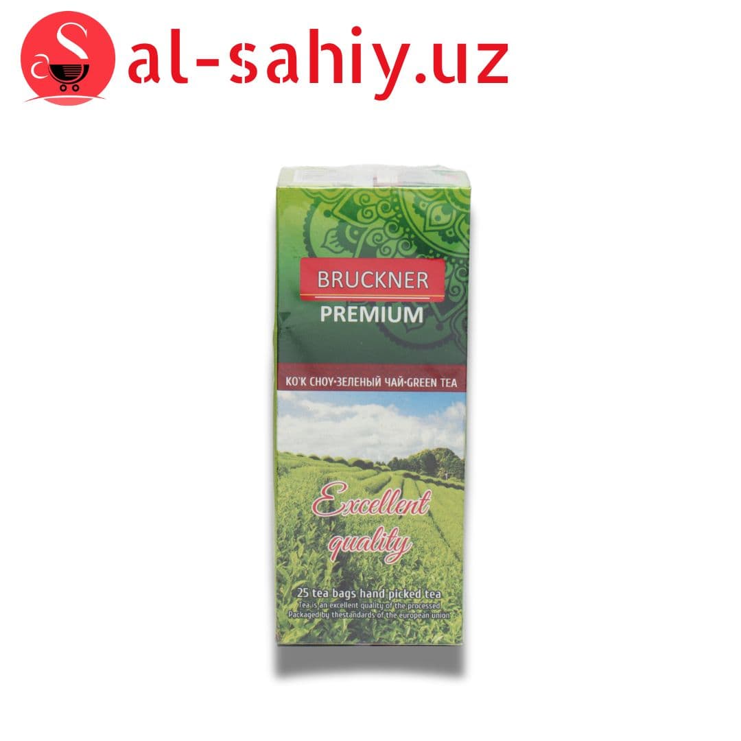 Зеленый чай Brucner Premium 25 пакетик