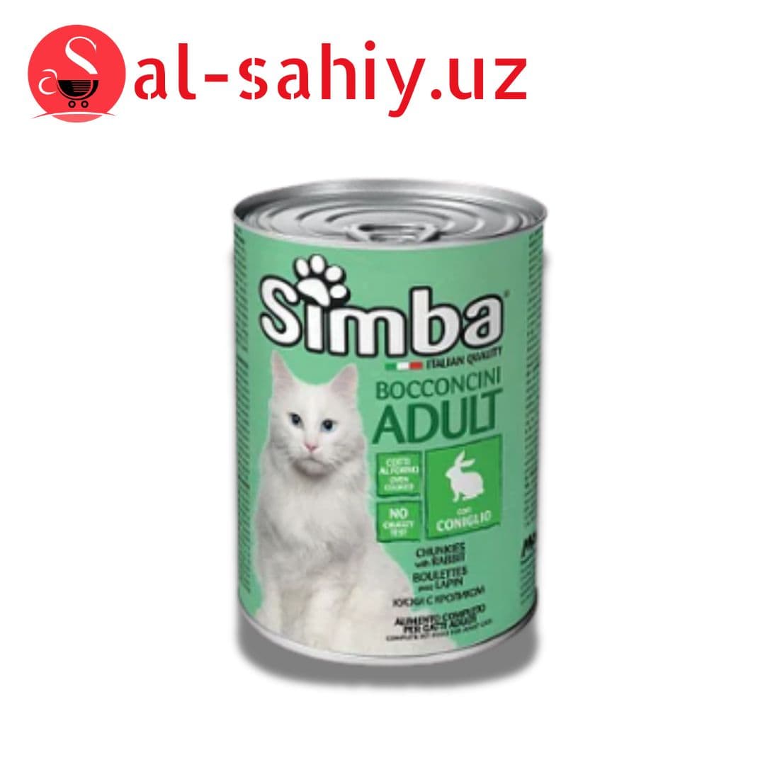 Simba (Симба) консервы д/кошек с курицей, 415г