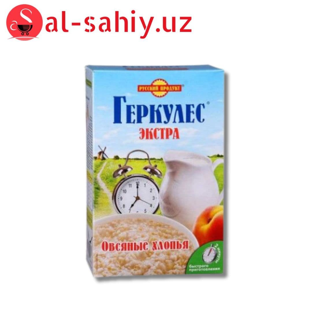 Хлопья овсяные Геркулес экстра 1000г