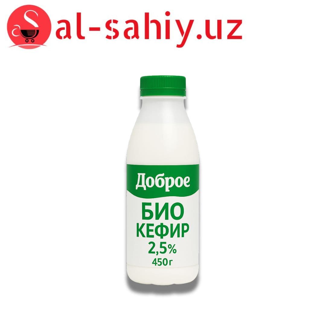"Доброе" Био Кефир 2,5% 450 гр