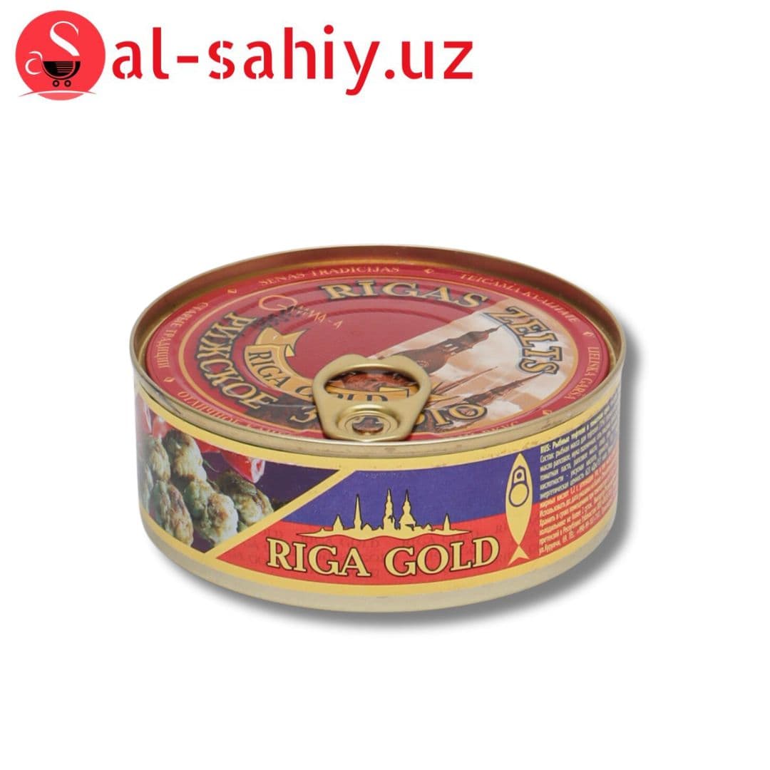 Тефтели рыбные в томатном соусе RIGA GOLD 240гр с/б