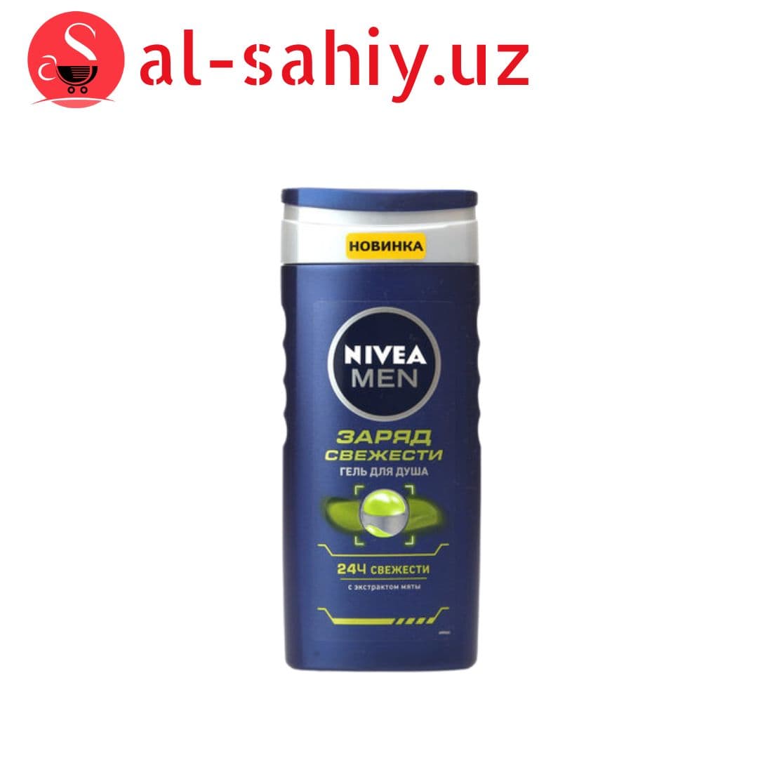 Гель для душа Nivea men с экстрактом мяты 250мл