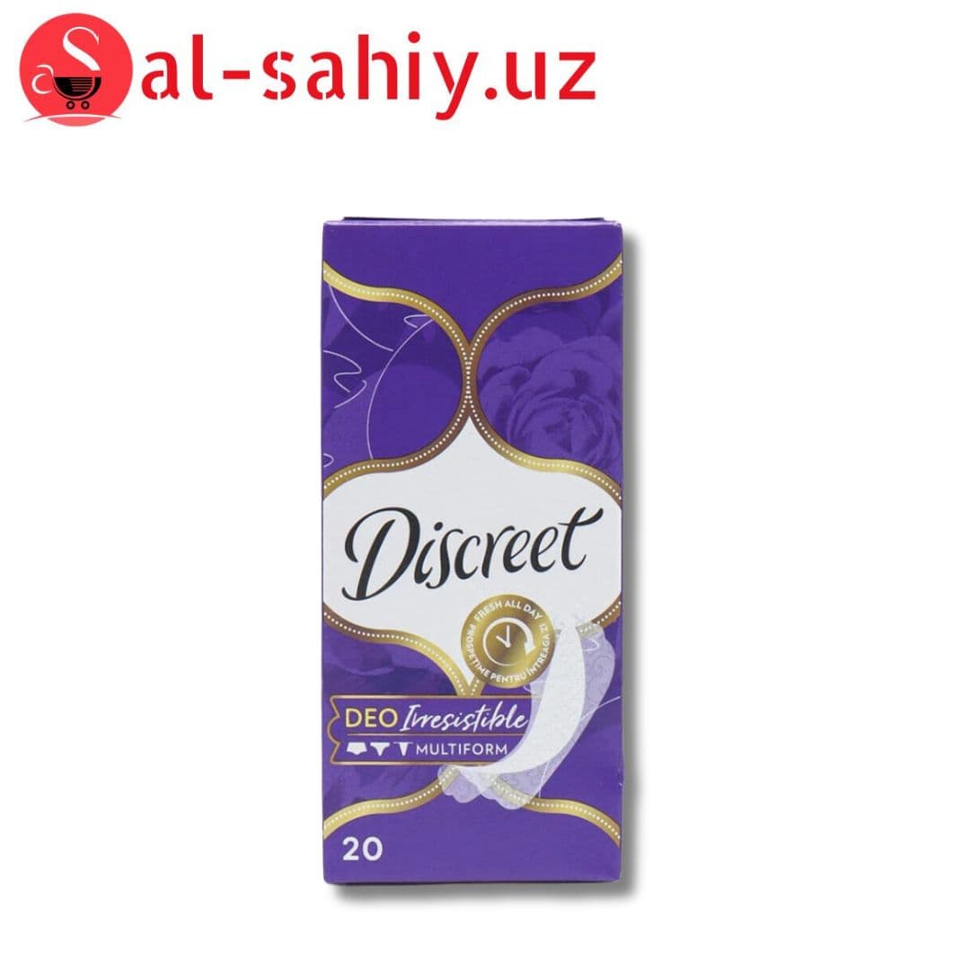 Ежедневные гигиенические прокладки Discreet Deo IrresisMultiform 20 шт
