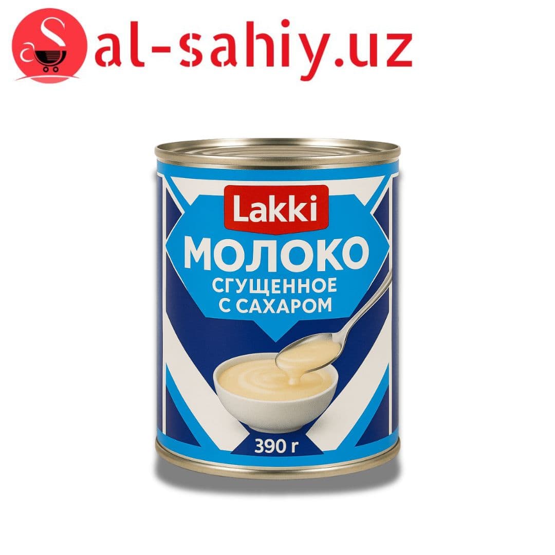 Сгущенное молоко  "Lakki"  390гр