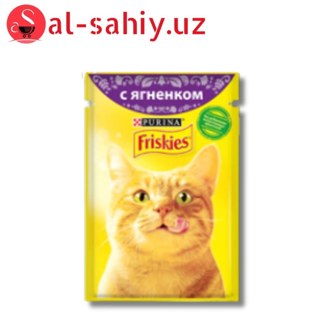 Friskies Для кошек Ягненок в подл 85гр