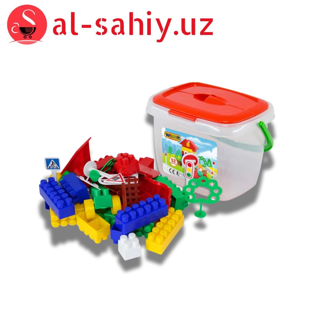 Игрушка - Ведро Лего 252 PIECES
